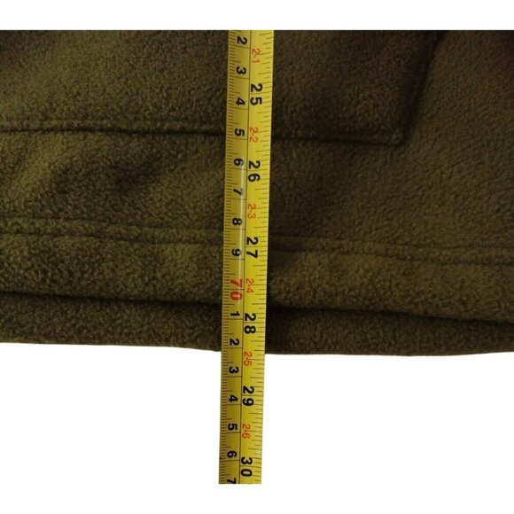Goodfellow & Co. Men's Olive Quarter Zip Kangaroo Pocket Sweater Size S. NWT - Picture 6 of 7